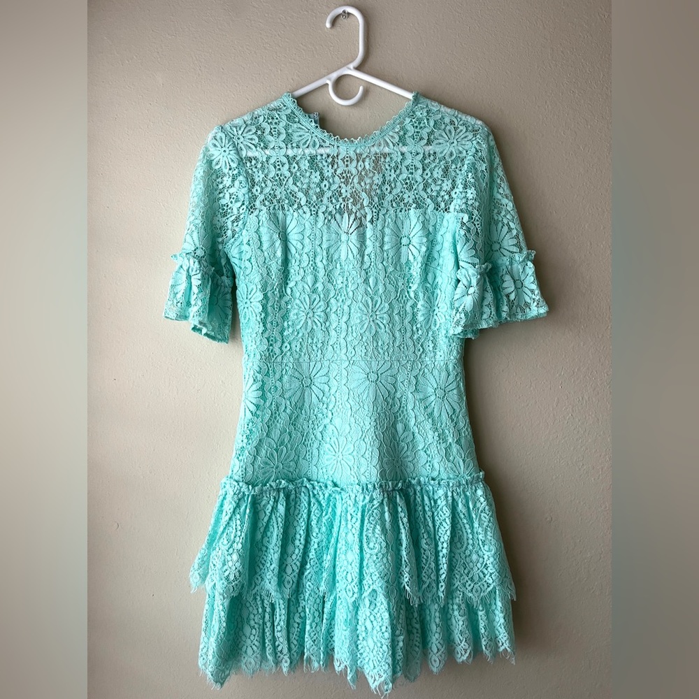 Mint Green mini dress